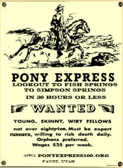 155th anniversary of the pony express